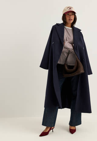 Pcsadie LS Top Striped