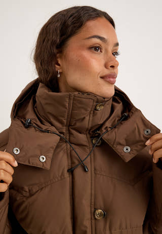 Alexandra Down Jacket Brown