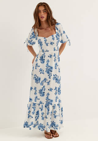 Smock Maxi Dress