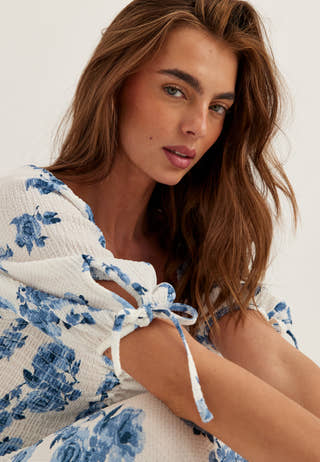 Smock Maxi Dress