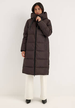 Camila Coat Brown