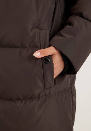 Camila Coat Brown