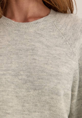 Onlsimoni 3/4 PULLOVER KNIT Grey