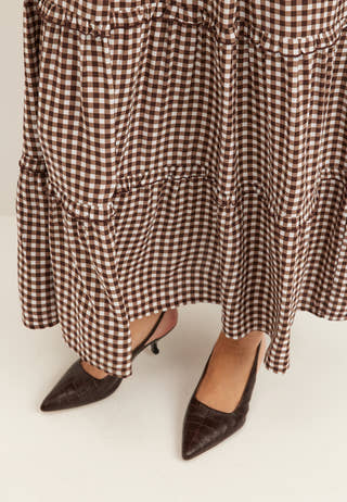 Frill Maxi Dress