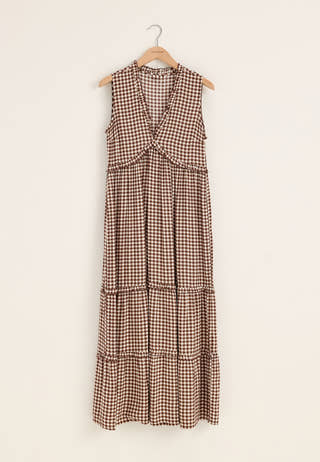 Frill Maxi Dress