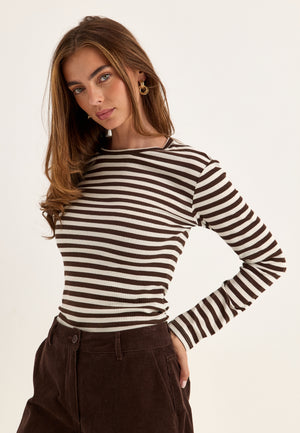 Pcruka Ls Top Noos Brown