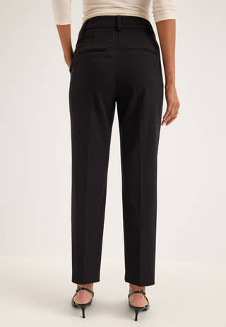 High Waist Slackers Black