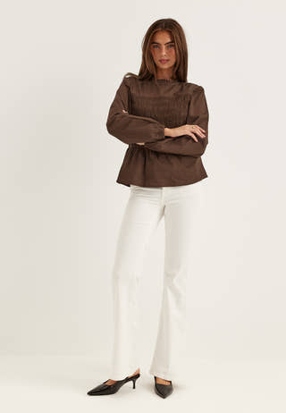 Smock Cotton Blouse