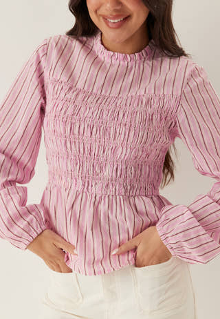 Smock Cotton Blouse