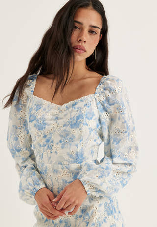 Broderie Anglaise Dress