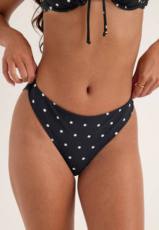 Cheeky Bikini Bottom Dotted