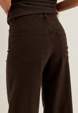 Onlmadison Blush Hw Wide Brown