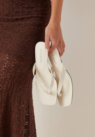 Tracie Leather Sandal