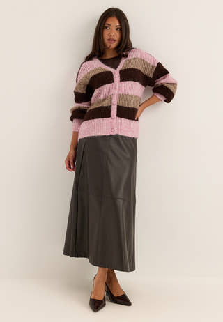 Knitted Cardigan Striped