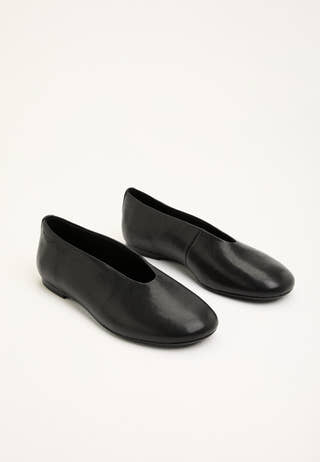 Aleya Leather Ballerina