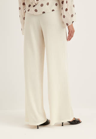 Structure Wide Trousers