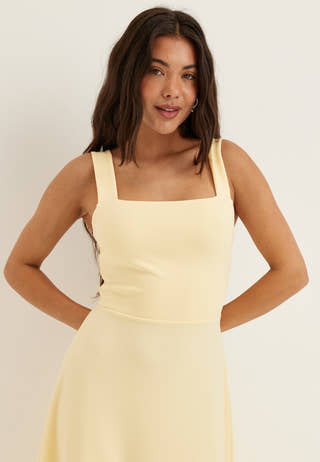 Square Neck Corset Dress