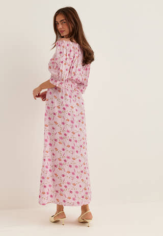 Smock Maxi Dress