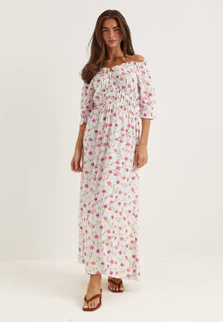 Smock Maxi Dress