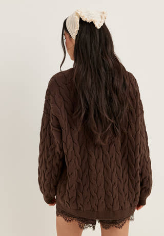 Cable Knit Cardigan