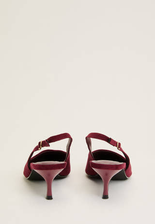 Pointy Slingback Red