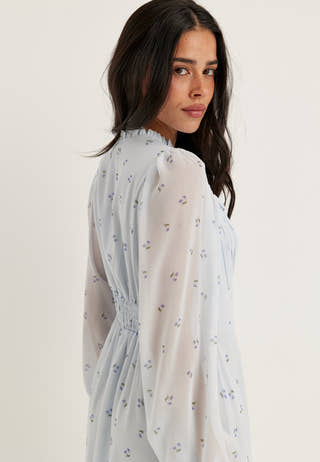 Corset High Low Dress