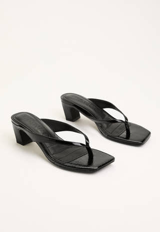 Biaspice Toe Post Faux Leather