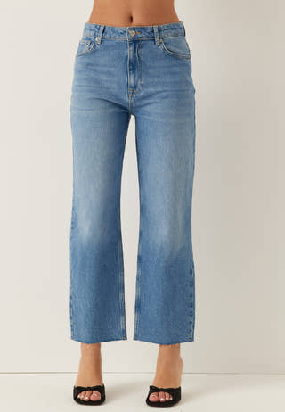 Linn High Straight Ankle Jeans