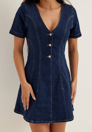 Denim Mini Dress