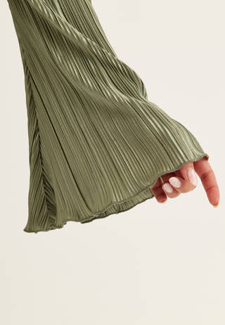 Pleated Frill Dress
