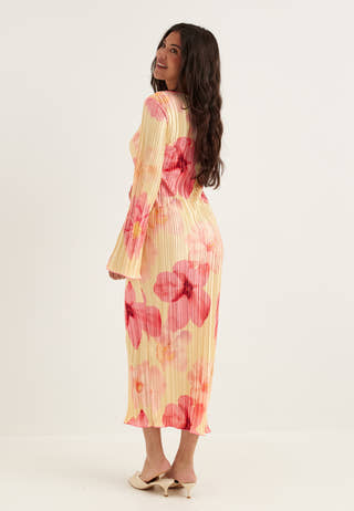 Pleated Frill Dress