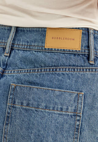 Denim Mini Skirt