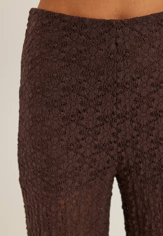Wide Lace Trousers