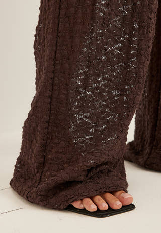 Wide Lace Trousers