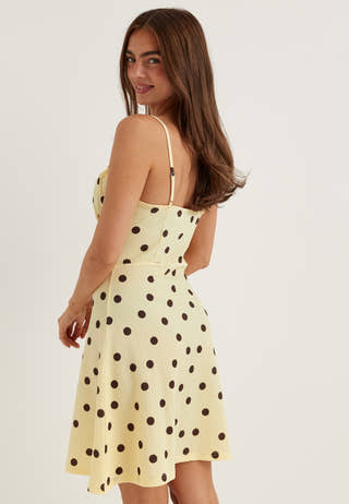 Strap Mini Dress