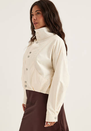 Short High Collar Jacket