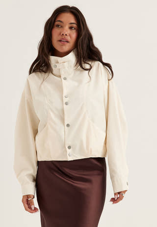 Short High Collar Jacket