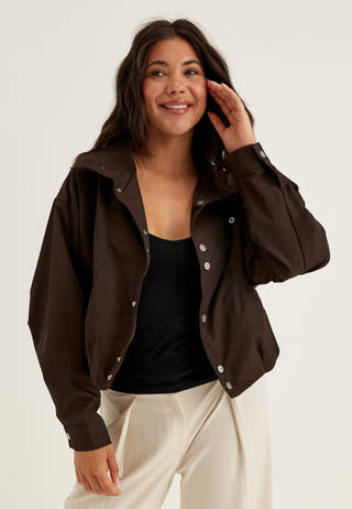 Short High Collar Jacket