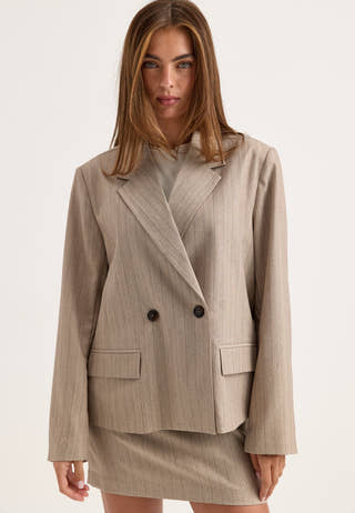 Striped Blazer Striped