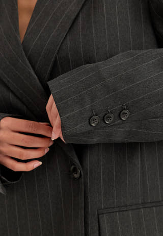 Striped Blazer Striped
