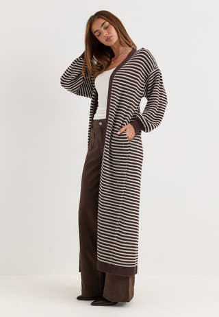 Knitted Maxi Cardigan