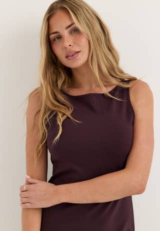 Combined Lace Maxi Dress Purple