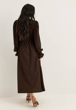 Long Sleeve Smock Dress