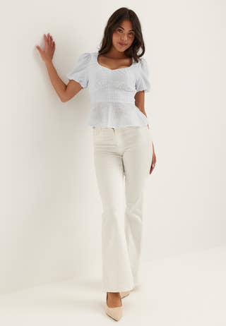 Seersucker Blouse