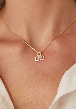 Elise Necklace - Ivory Pearl