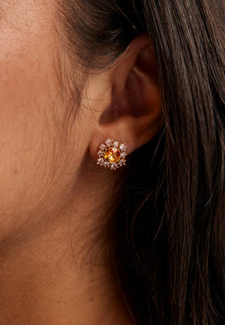 New Emily Earrings - Peaches