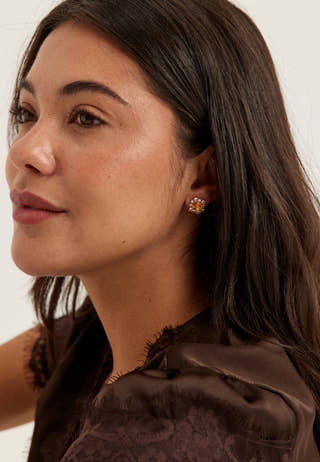 New Emily Earrings - Peaches