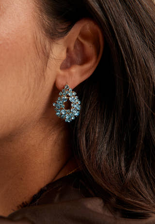 New Alice Earrings - Celestial Blue