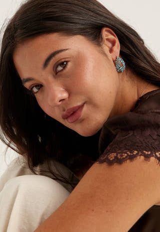New Alice Earrings - Celestial Blue
