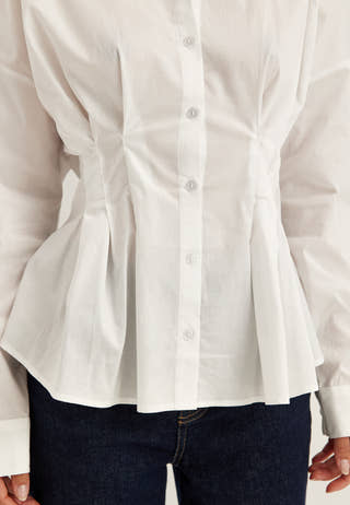 Long Sleeve Waist Shirt